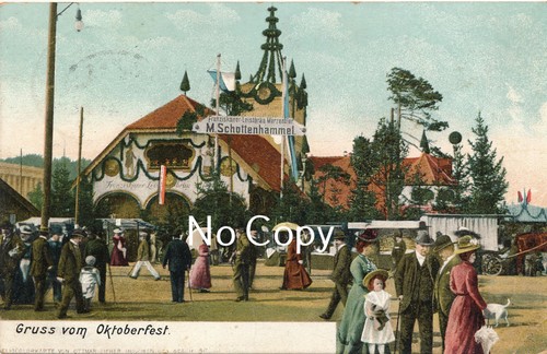 Gruss vom oktoberfest 1905 - ak,