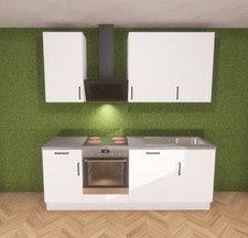 Küchenzeile FIX 1 in Weiß