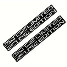 2x 3D Gel Aufkleber Union Jack Flagge Sticker Emblem England Flag Great Britain