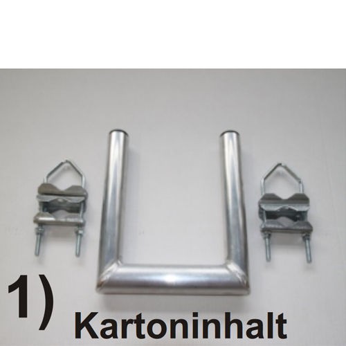 Duo halter aluminium - duo-halter,