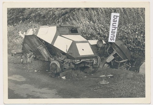 Foto panzerspähwagen wk - , 2.wk