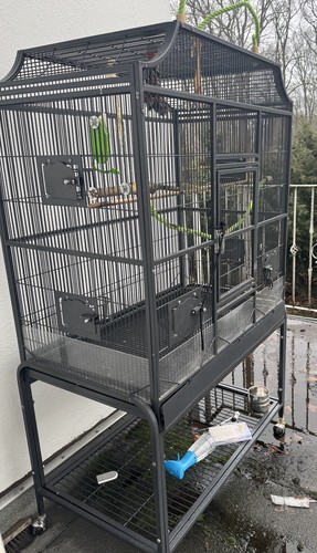 Großer vogelkäfig aus - vogelkäfig,