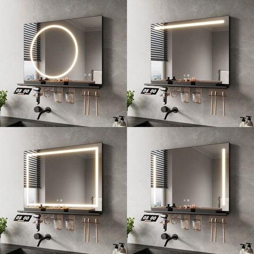 Led badspiegel mit ablage - badspiegel,