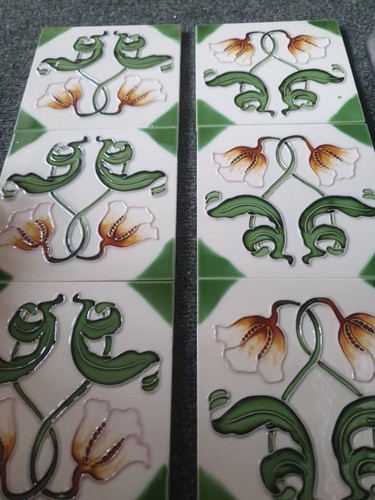 Kaminfliesen 10er set - 10er, mit