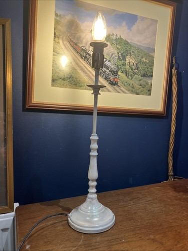 Vintage stil metall tischlampe - vintage,