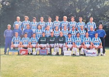 Autogrammkarte Mannschaftsfoto von TSV 1860 München 1995/96 ohne Unterschriften
