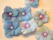 20 Blumen  Blau  Streuelemente