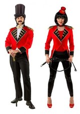 Zirkus Direktor Dompteur Frack Kostüm Anzug Mantel Jacke Zirkusdirektor Kleid