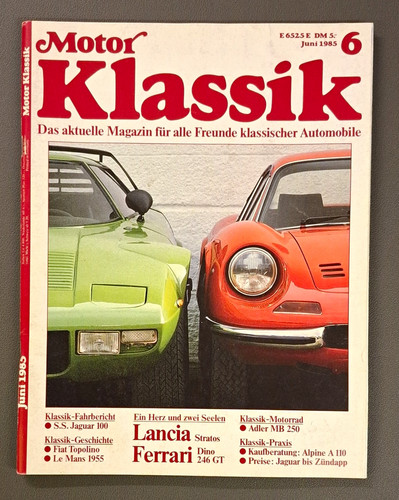 Motor klassik 1985 fiat - klassik, 6/1985,
