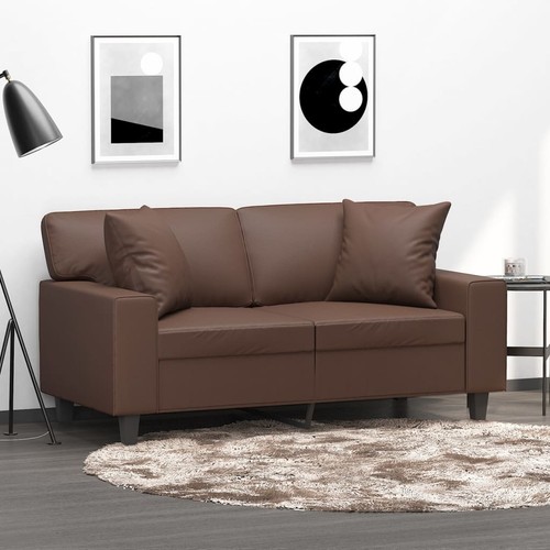 Zierkissen stk braun 40x40 - zierkissen,