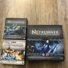 Android Netrunner - Grundspiel, 1.+2. Zyklus, 2 Deluxe Erweiterungen