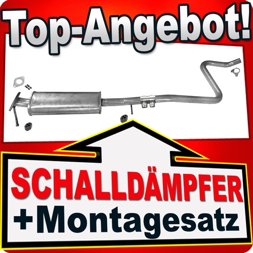 Mittelschalldämpfer für ford - mittelschalldämpfer,