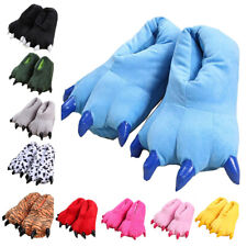 Unisex Soft Plüsch Haus Hausschuhe Tier Pfote Claw Slippers Klauenpfoten Schuhe