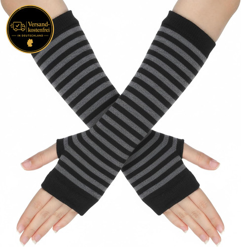 Lange fingerlose handschuhe - fingerlose,