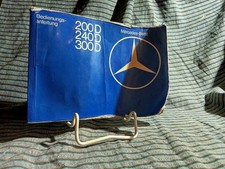 Original Mercedes Benz W123 D Diesel Bedienungsanleitung 200D 240D 300D