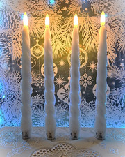 4x LED Flambiance -GLANZ-