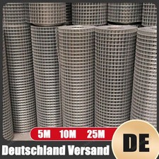 Volierendraht Edelstahl punktgeschweißt Maschendrahtzaun 25m /10m /5m x 1m