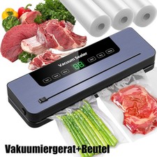 Vakuumiergerät Folienschweißgerät Vakuumierer Einschweißgerät 120W Mit Beutel