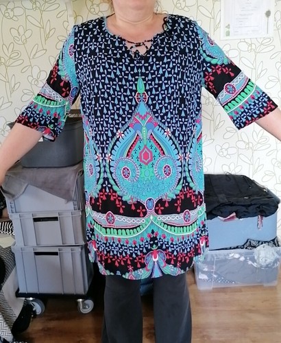 Zauberhaftes kleid long shirt - kleid/long,