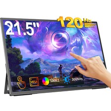 21,5" 120Hz Touchscreen Monitor 1080P USB-C HDMI Gaming für PS/Xbox/Laptop
