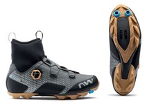 Northwave Celsius XC Arctic GTX Winter MTB Fahrrad Schuhe grau/schwarz reflectiv
