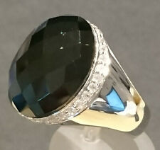 Spinell Designer Ring von Kerstin Michaelsen Gr. 57 Ø18,1mm 925 Silber rhod