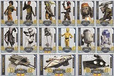 Rebel Attax Serie 1 limitierte Auflage aussuchen Topps Star Wars Karten