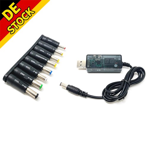 Usb 12v step - 9v,