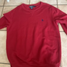 Polo Ralph Lauren Herren Sweat Shirt, M Bordeaux( Etwas Pilling)