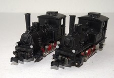 2 x Minitrix 2914, Dampflokomotive BR 89 - T3, laufen gut