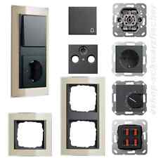 Gira Event Klar sand System 55 anthrazit Schalter Steckdose etc. Auswahl