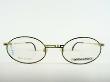 Oval runde Damenbrille Metall