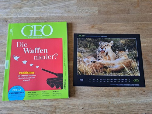 Zeitschrift geo ausgabe - geo,