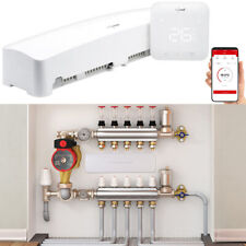 revolt WLAN-Fußbodenheizungs-Controller-Steuerung mit Master-Thermostat & App