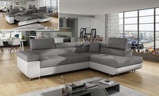 Ecksofa Toni mit Schlaffunktion Bettkasten Sofa Eckcouch Wohnlandschaft NEU