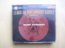BACH Das Wohltemperierte Klavier II Valery Afanassiev BWV 870-893 2CD Denon