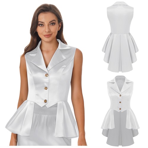 Damenweste steampunk tops - damenweste,