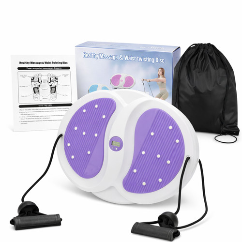 Waist twisting disc lila lcd - twisting,