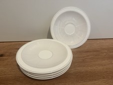 Villeroy & Boch Kaffee-/Teeuntertasse 16cm Gray Pearl Porzellan 5 Stück