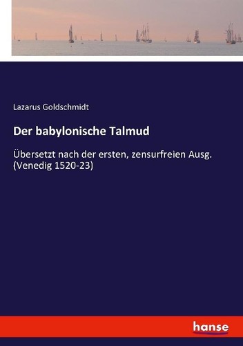 Der babylonische talmud - babylonische,