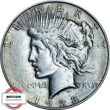 USA KM 150 One Peace Dollar von 1922 S in SS  2339