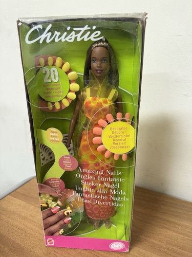 Barbie afro christie - christie, mattel