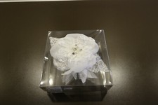 Haarkamm mitBlume Fa. Weise Farbe Ivory nur 1x getragen