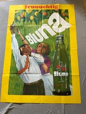 Seltenes Plakat Bluna Limonade