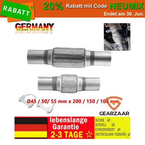 Edelstahl flexrohr auspuffrohr - flexrohr,