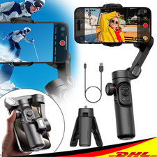 3-Achsen Gimbal Vlog Video Stabilisator für iPhone Handy Smartphones Stabilizer
