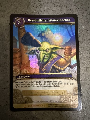 Wow loot card persönlicher - wow,