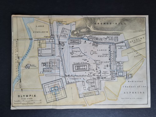 Antike karte von 1909 - 1909, plan