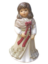 Goebel Jahresengel 2019 "Geheimnisvolle Weihnacht" Porzellan m. Dose - limitiert