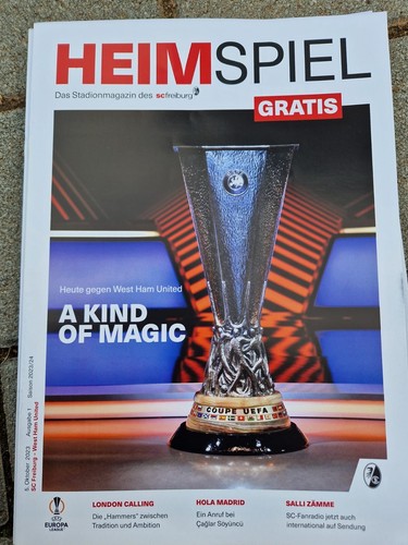Off programm stadionheft - off.,